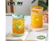【OMORY】果漾玻璃把手吸管杯650ml