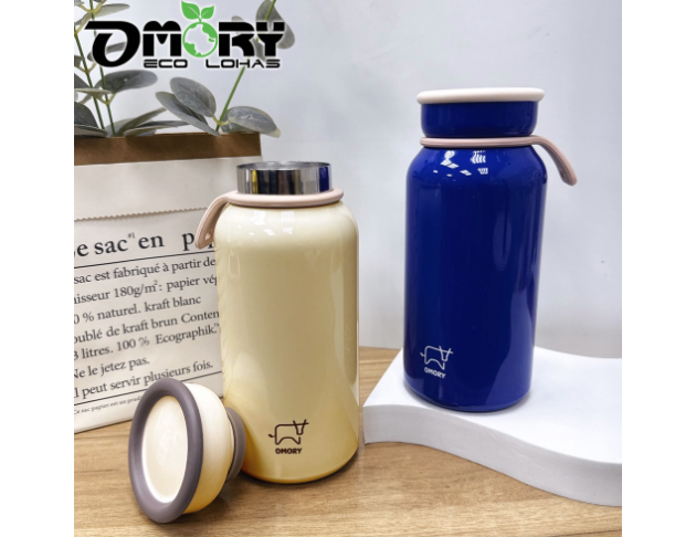 【OMORY】復古牛奶罐保溫瓶400ML
