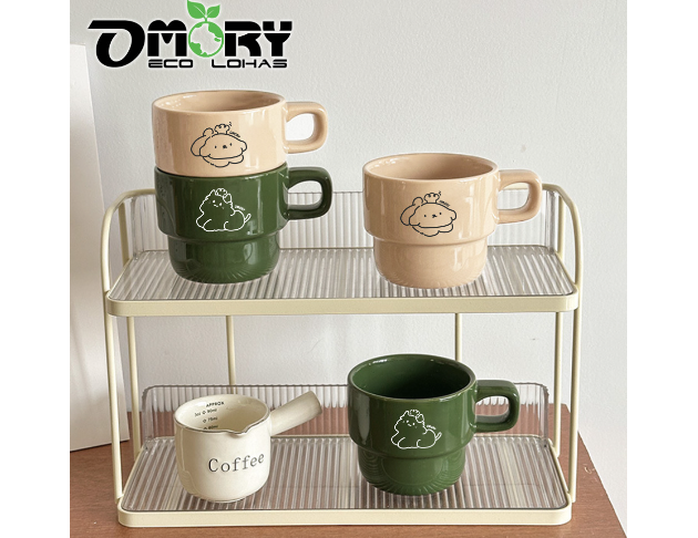 【OMORY】原創陶瓷把手馬克杯270ml