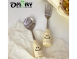 【OMORY】304可站立陶瓷厚柄微笑餐具