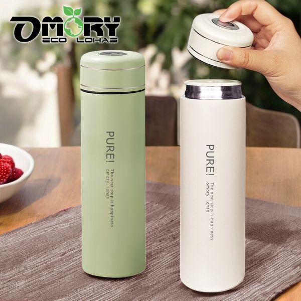 【OMORY】316純色一鍵開蓋保溫瓶480ML