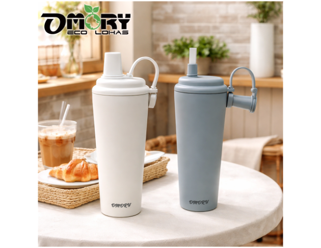 【OMORY】 304磁吸霧感保溫杯900ml