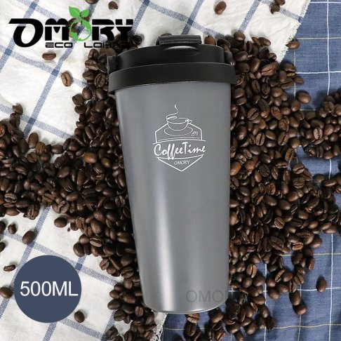 【OMORY】#304可提咖啡隨行杯500ml
